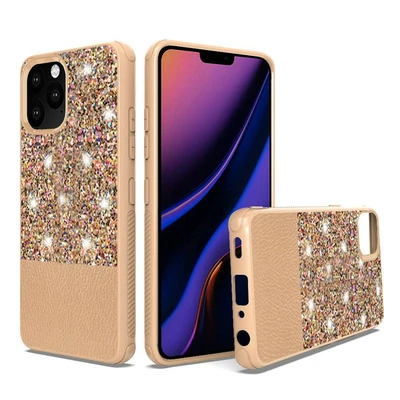 iPhone 11 PRO Glitter Hybrid Case