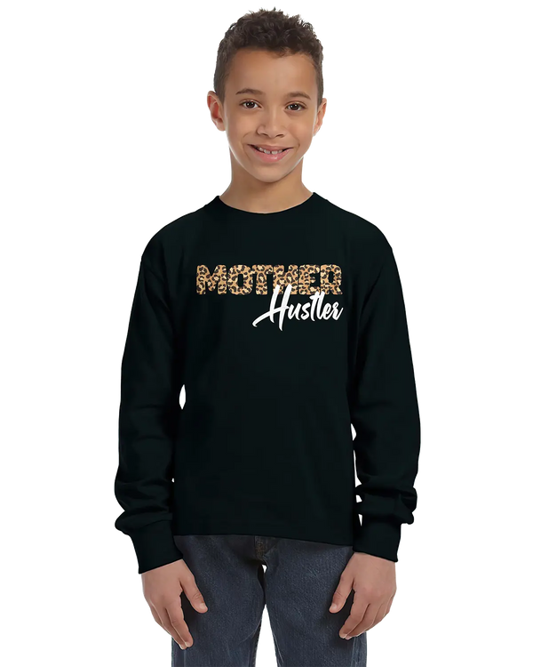 Mother Hustler Special Edition   Unisex Kids Long Sleeve T-Shirt