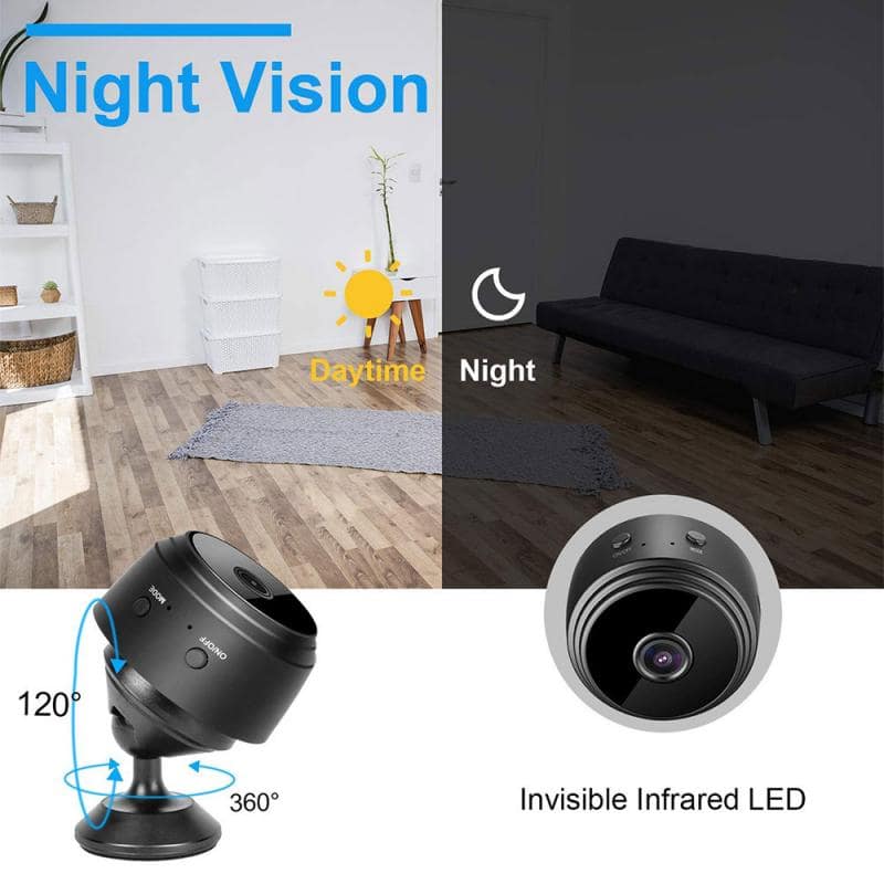 WiFi Mini Camera – Wireless Smart Security Cam – TheCEO.Store
