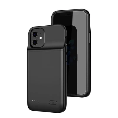 iPhone 12 PRO 6.1 Black Slim Power Charging Case