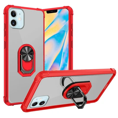iPhone 12 5.4 Ring Stand Magnetic Hybrid Case