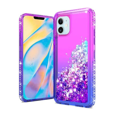 iPhone 12 5.4 Two Tone Diamond Glitter Case