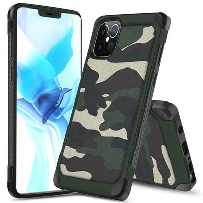 iPhone 12 6.7" Camouflage Design Case