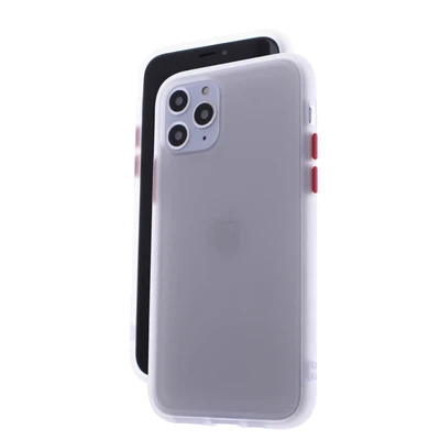 iPhone 11 Pro Max Frame Button Soft Texture Case