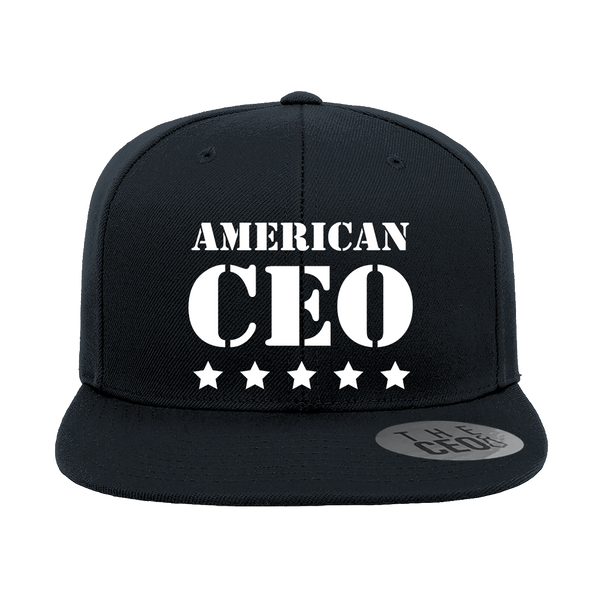 Five Star American CEO Embroidered Flat bill Hat
