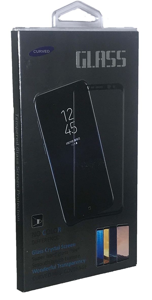 Black Frame Galaxy S20 Ultra Tempered Glass 3D Clear
