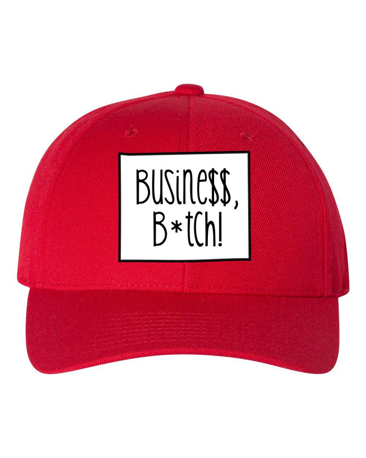 Busine$$, B*tch! Embroidered Baseball Cap