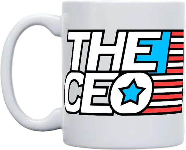 THE CEO American Flag 11oz Stylish Coffee Mug