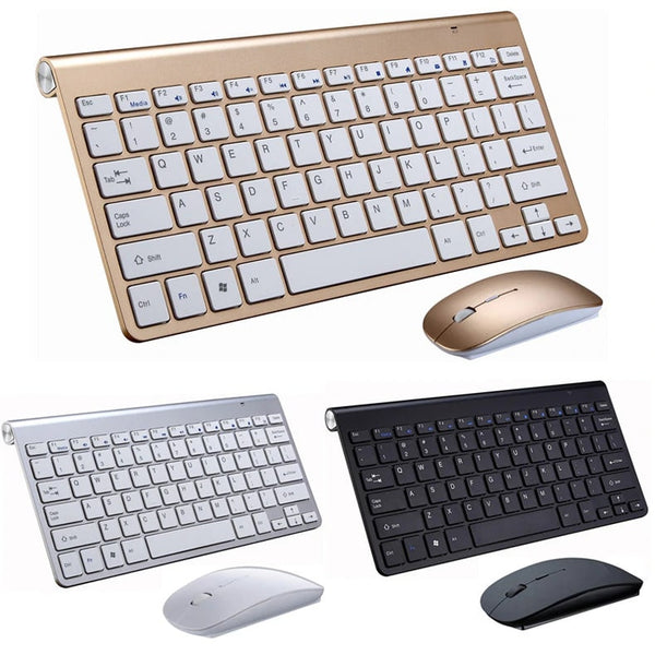 2.4 GHz Wireless Mini Keyboard And Optical Mouse Set