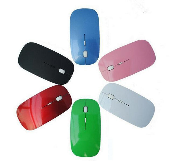 Candy color ultra thin 2.4 USB Wireless Mouse