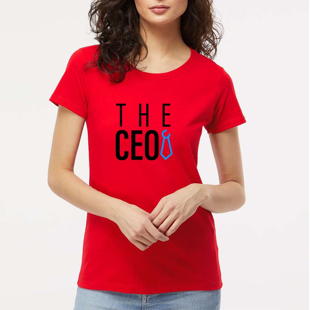 The CEO Women's Short Sleeve T-shirt Regular Fit – TheCEO.Store