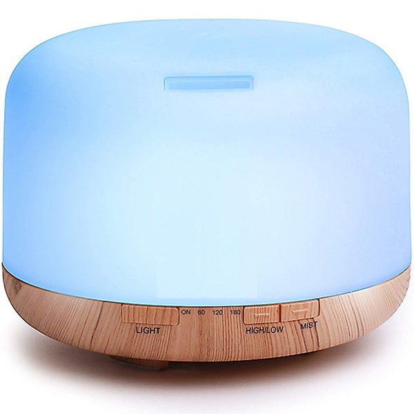 Color Changing Essential Oil Aromatherapy Diffuser With Remote